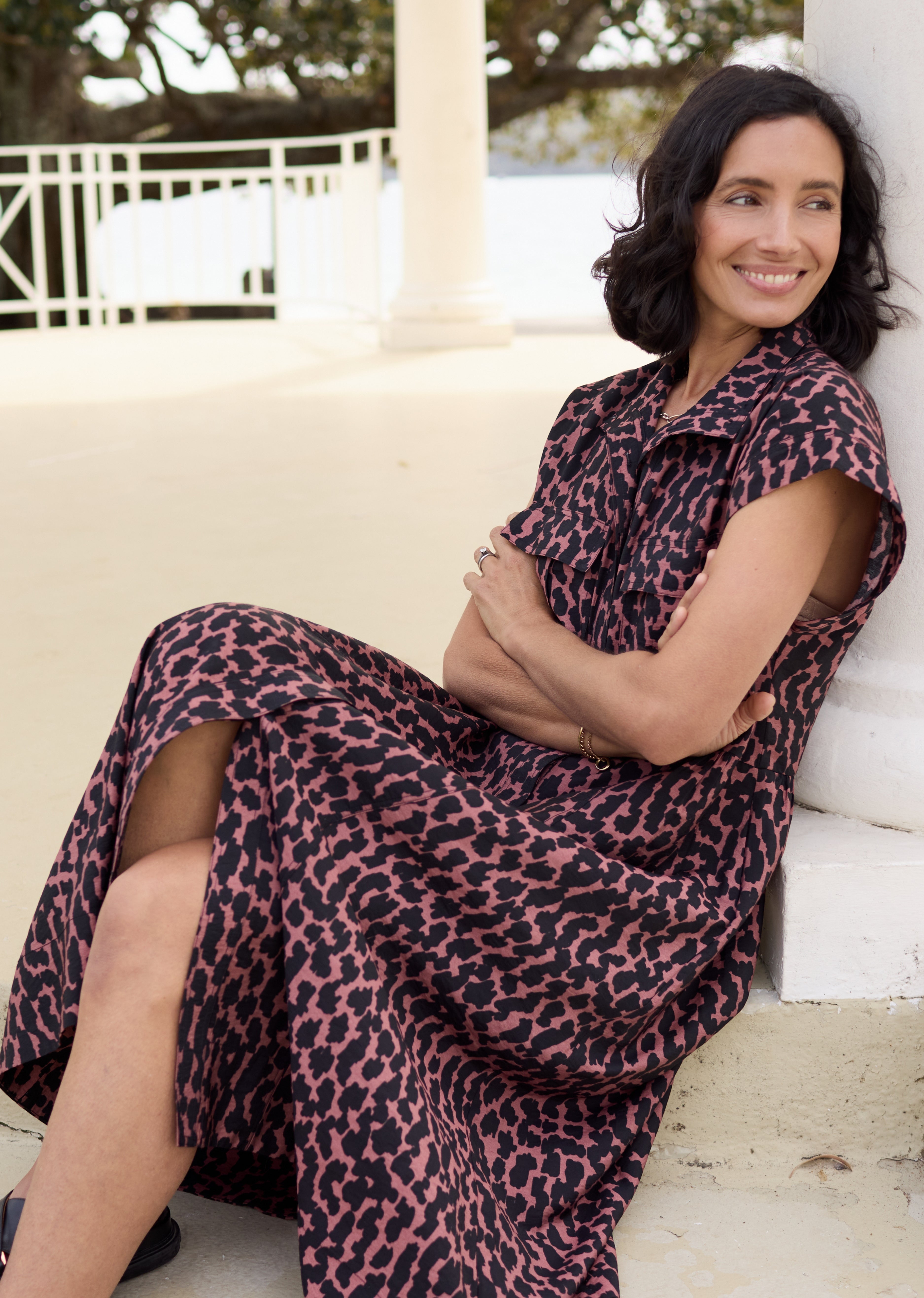 AMELIE DRESS - SORAYA PRINT – M A Y E