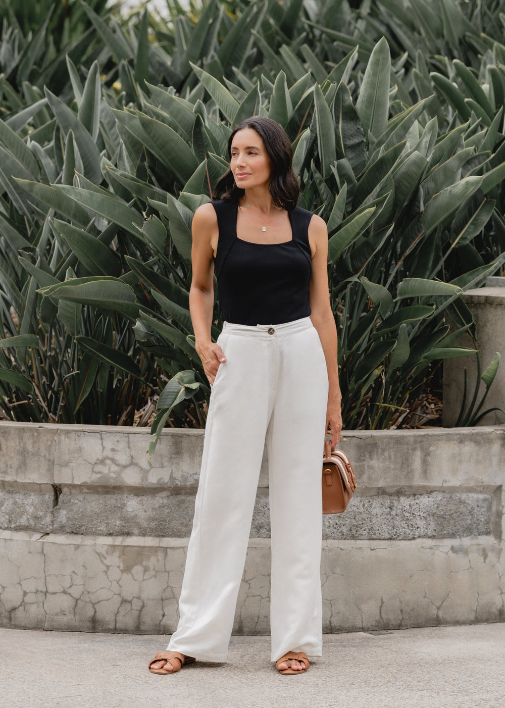 ESTELLA PANT - IVORY