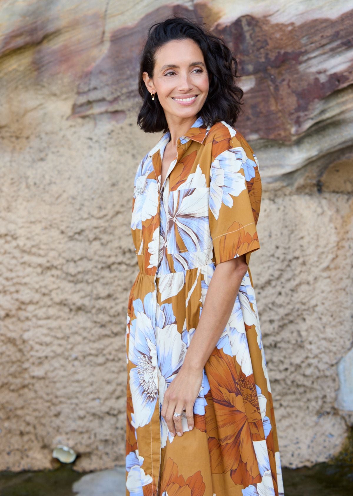 ADELE SHIRTDRESS - MARIPOSA PRINT