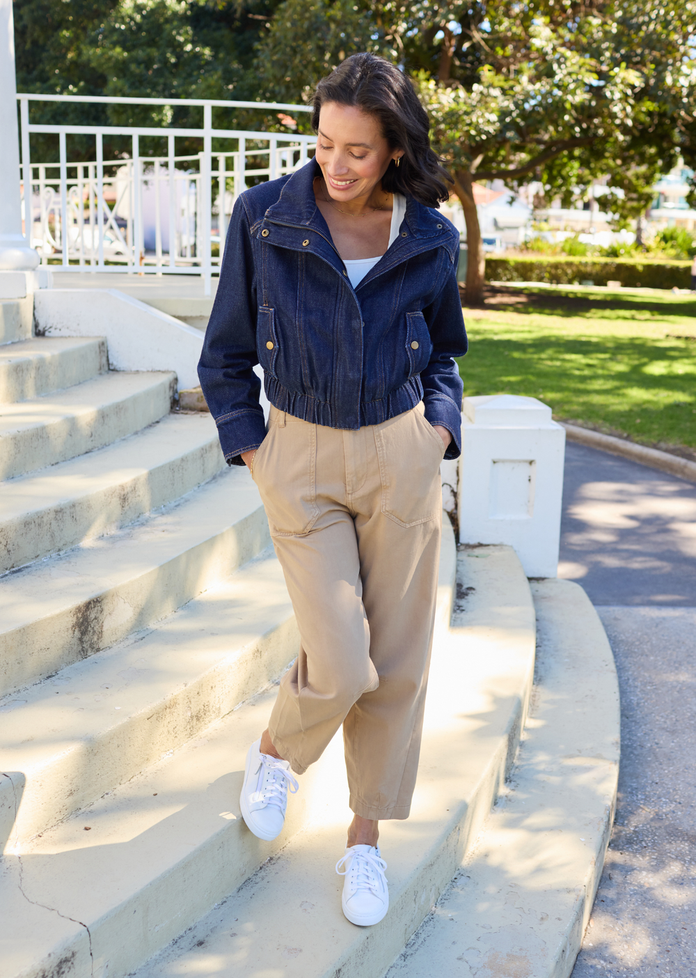 ARDEN DENIM JACKET - INDIGO