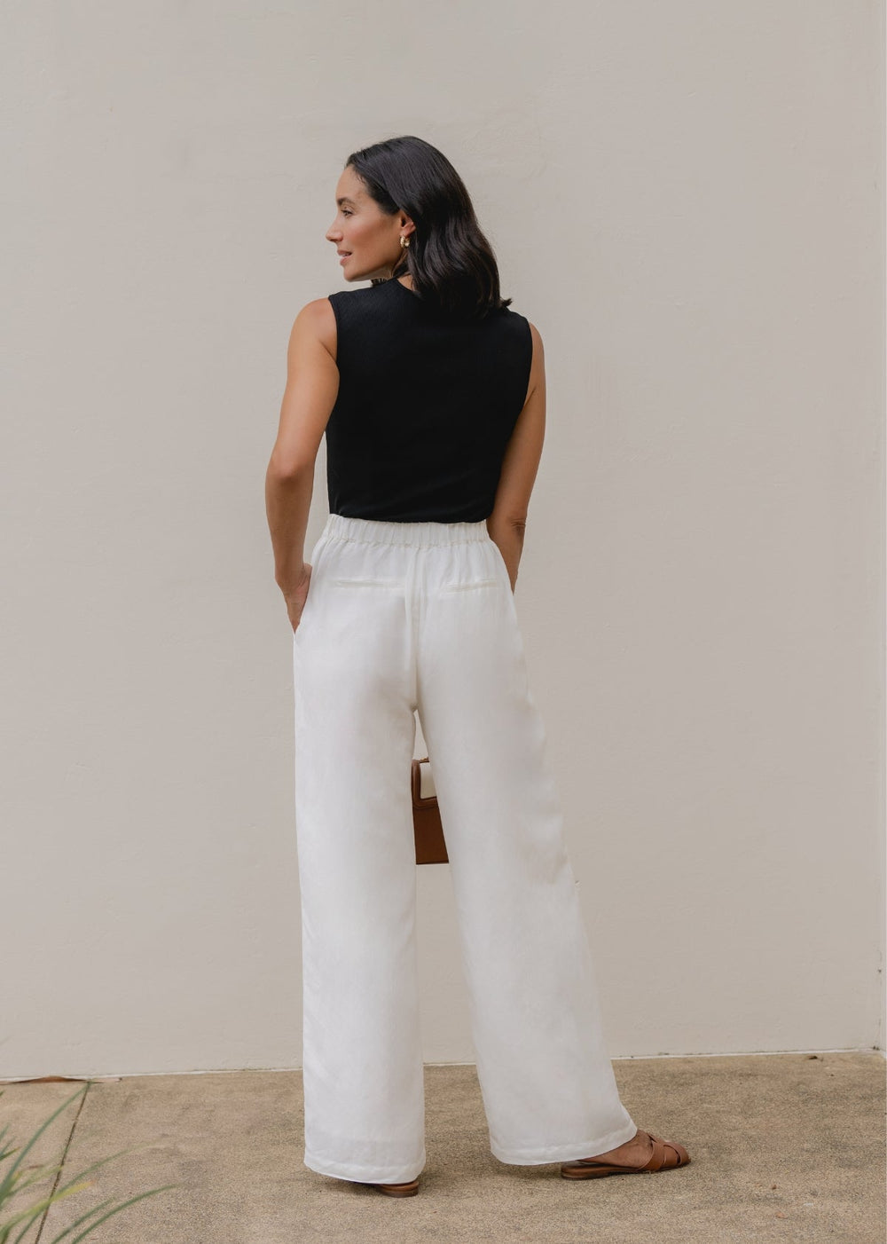 ESTELLA PANT - IVORY