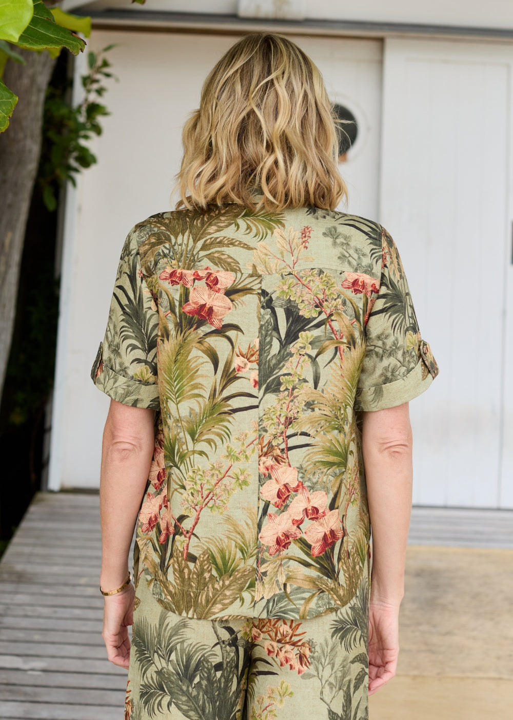 SABINE SHIRT - ISOLA PRINT