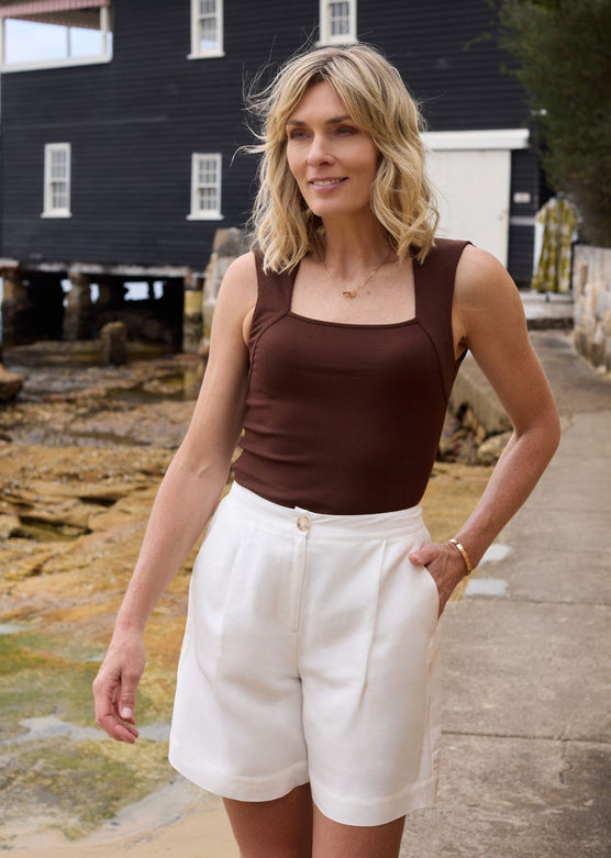 HOLLY SHORT - IVORY
