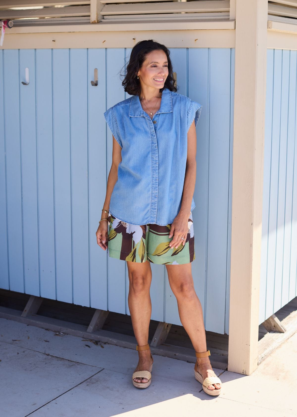 HOLLY SHORT - LA PALMA PRINT