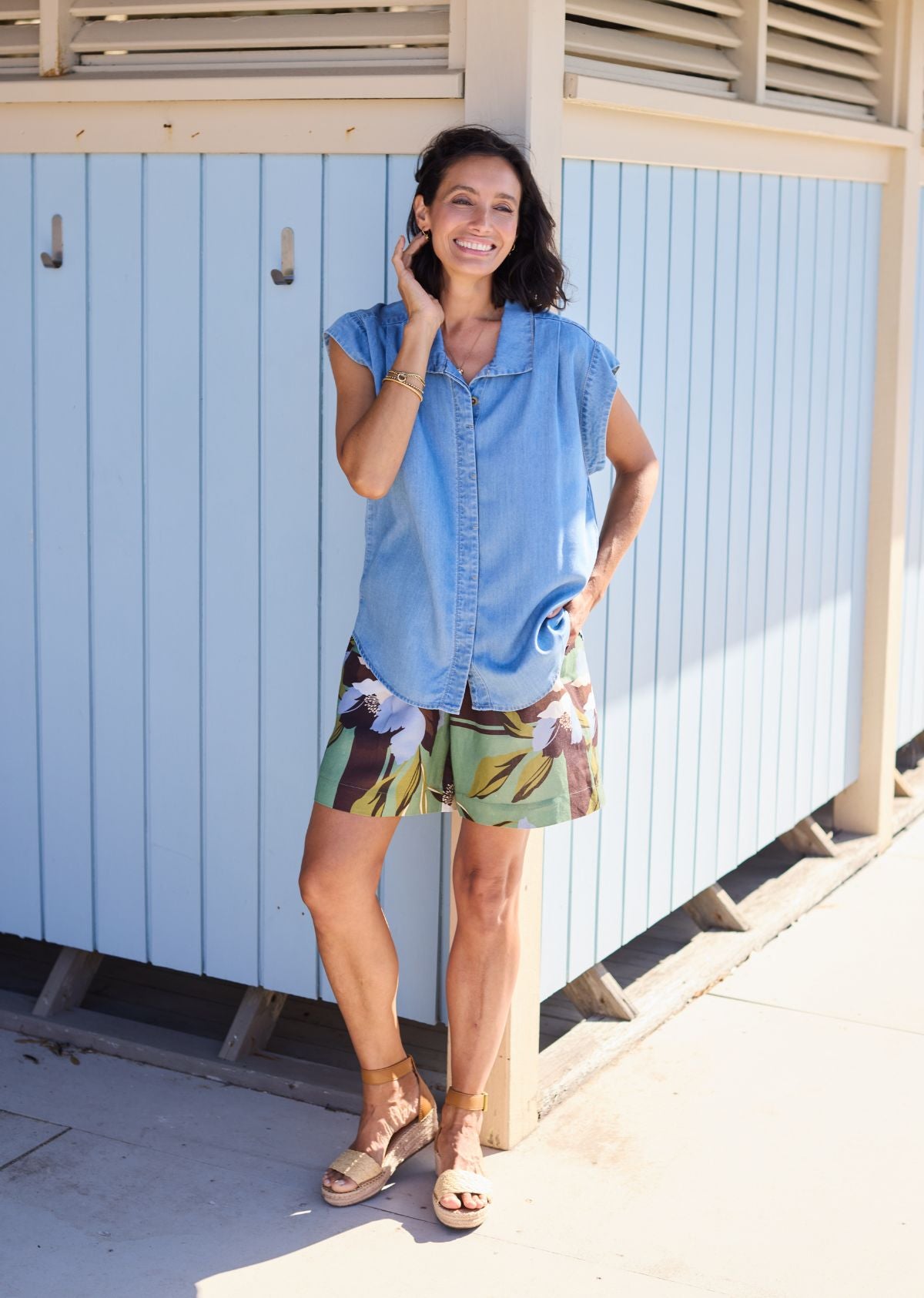 HOLLY SHORT - LA PALMA PRINT