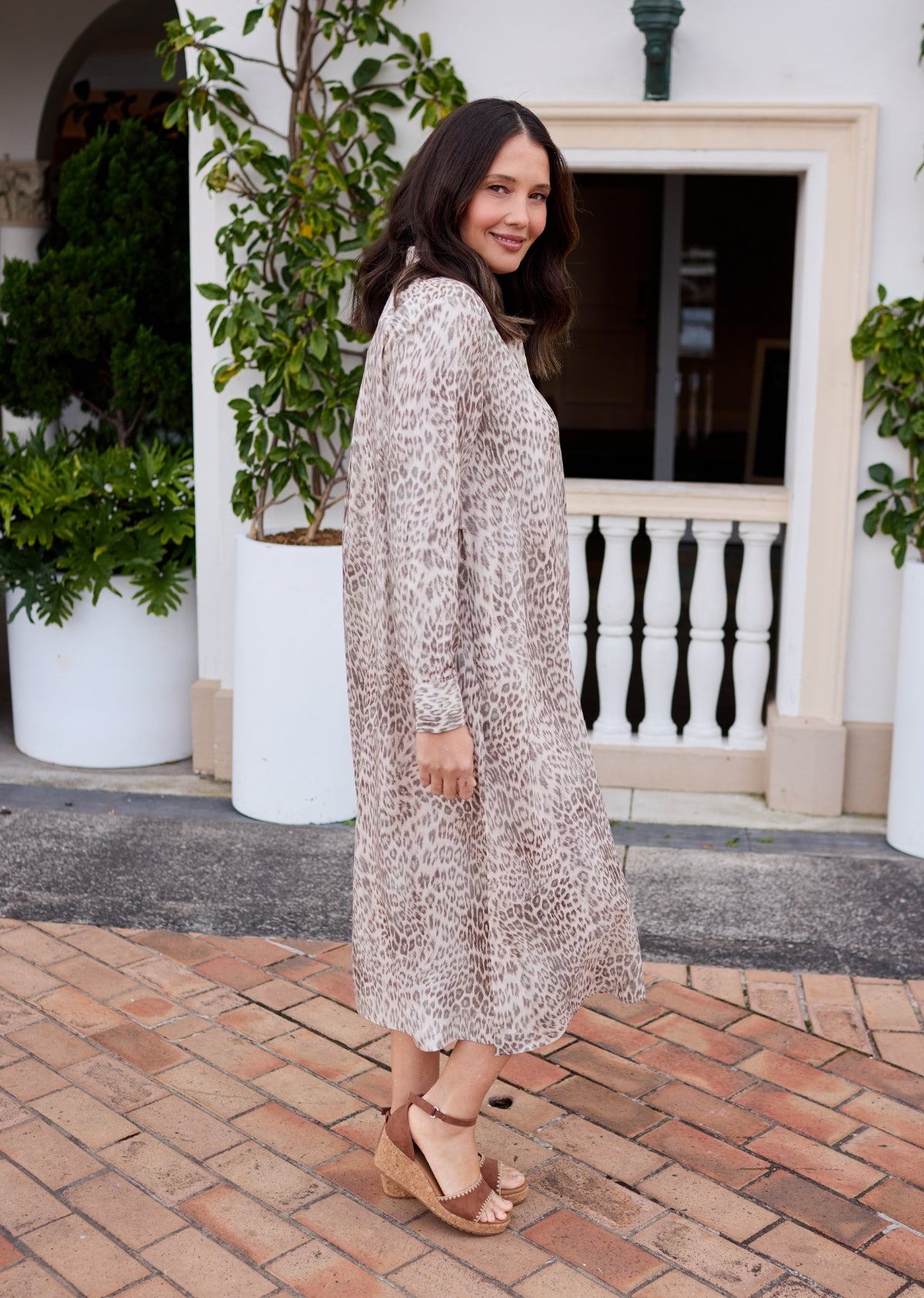 ISSA SHIRTDRESS - NALA PRINT