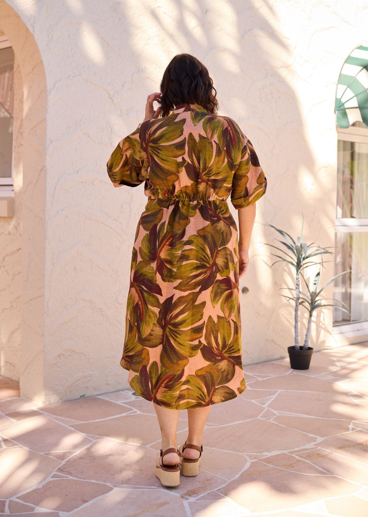 CHLOE MIDI DRESS - ALESSIA PRINT