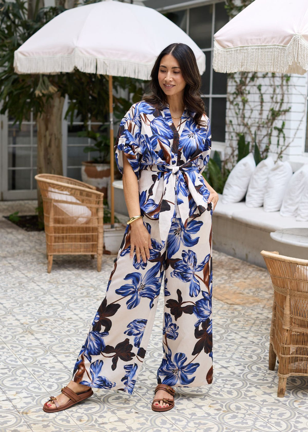 FENTON PANT - DELPHINE PRINT