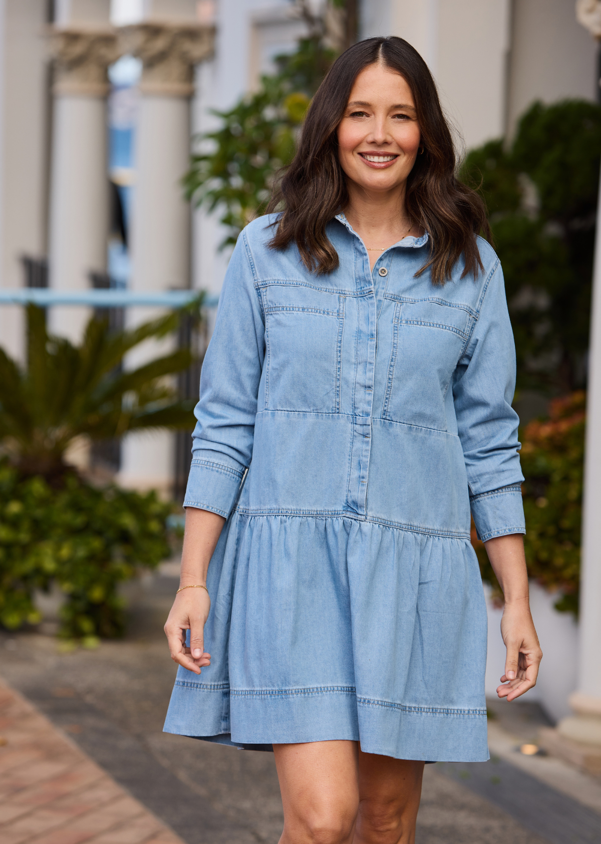 LUCIANA DRESS - LIGHT BLUE