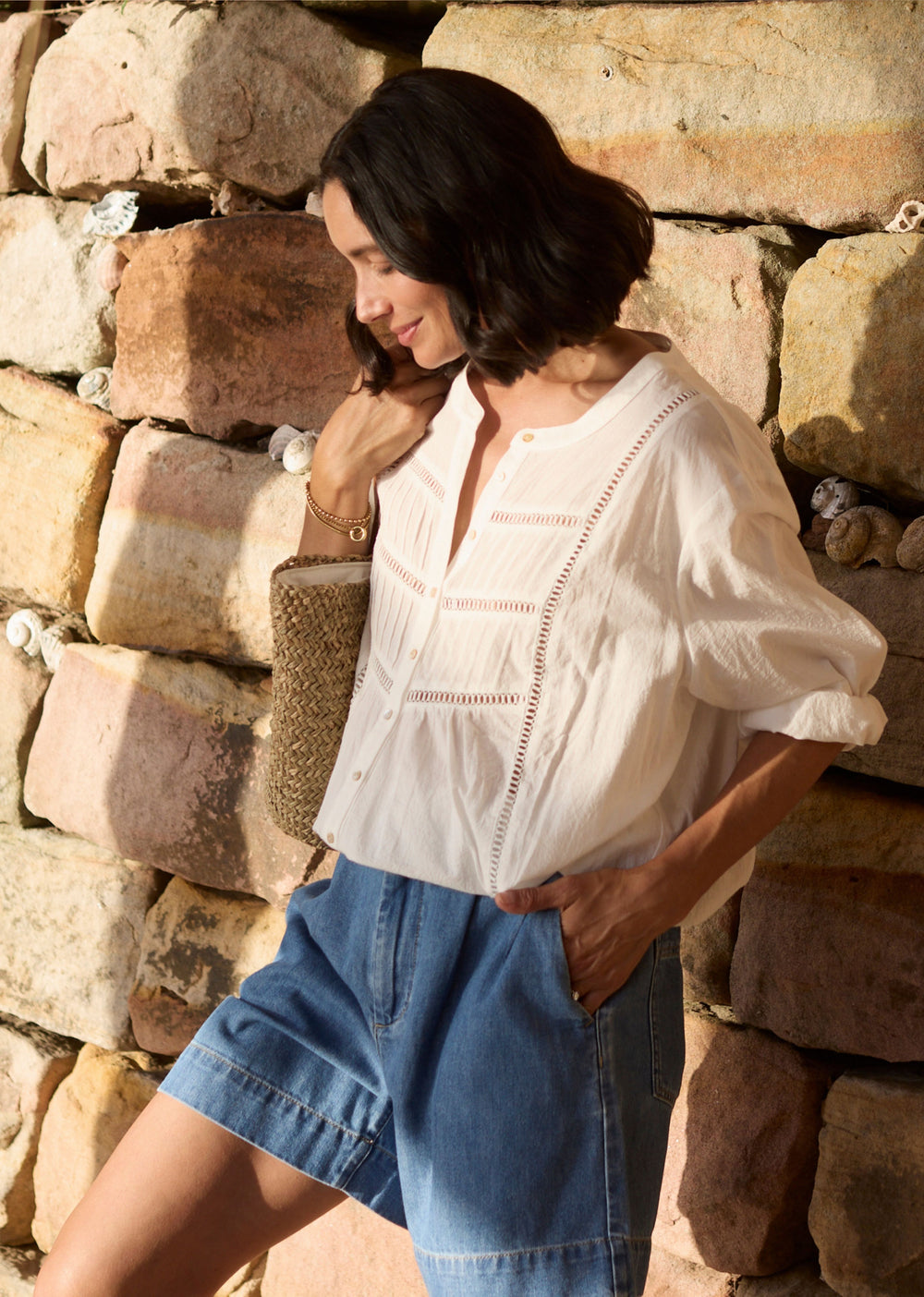 PALOMA SHIRT - WHITE