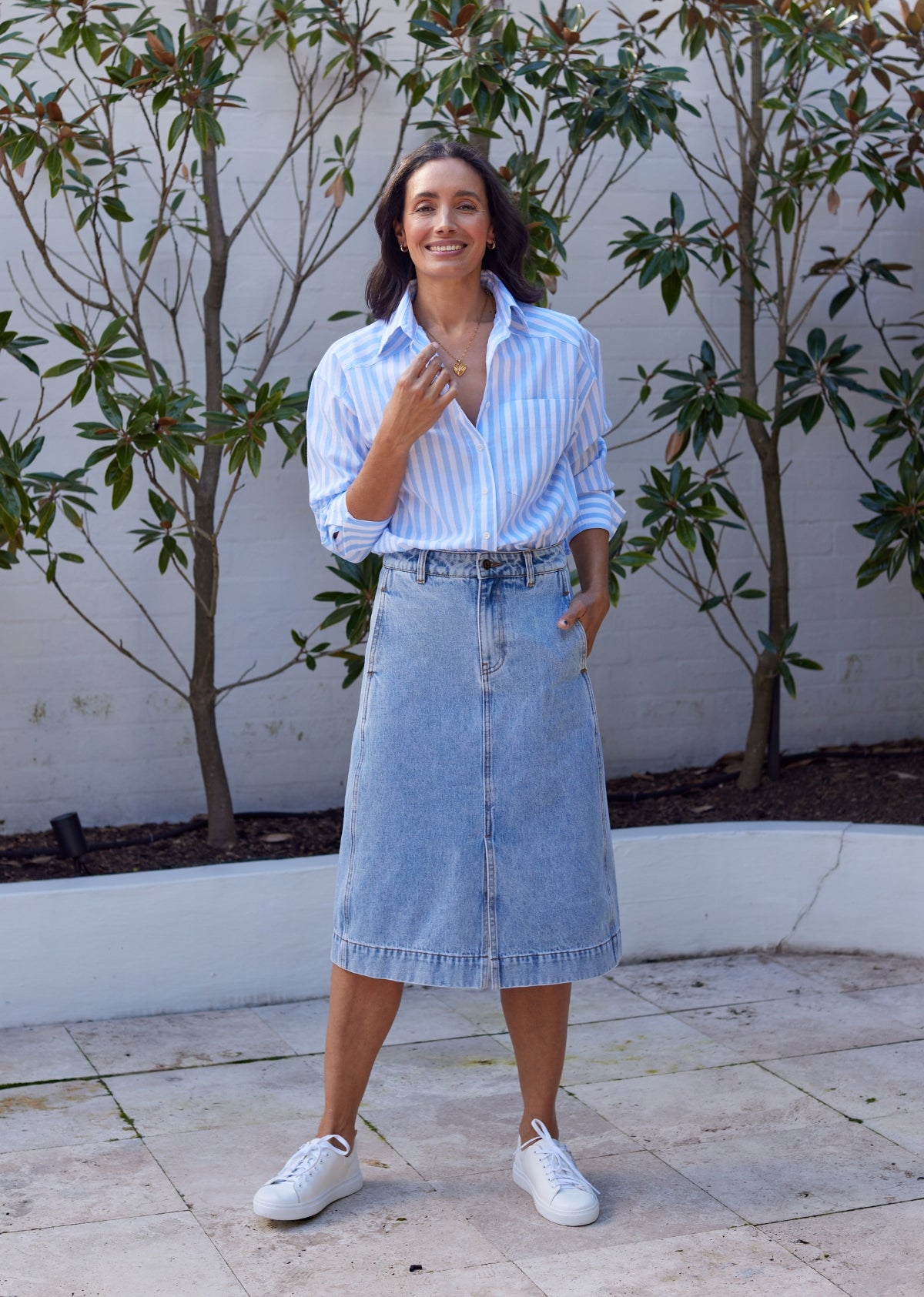 EMERY DENIM SKIRT