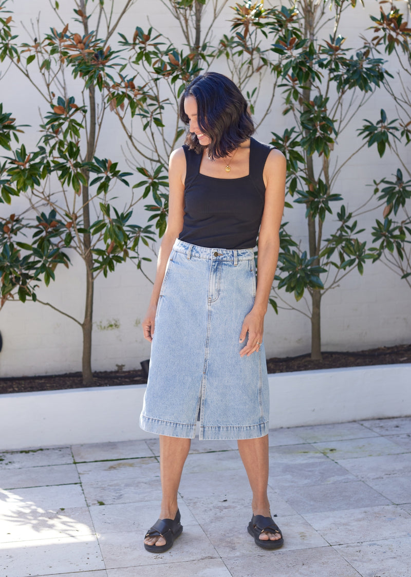EMERY DENIM SKIRT