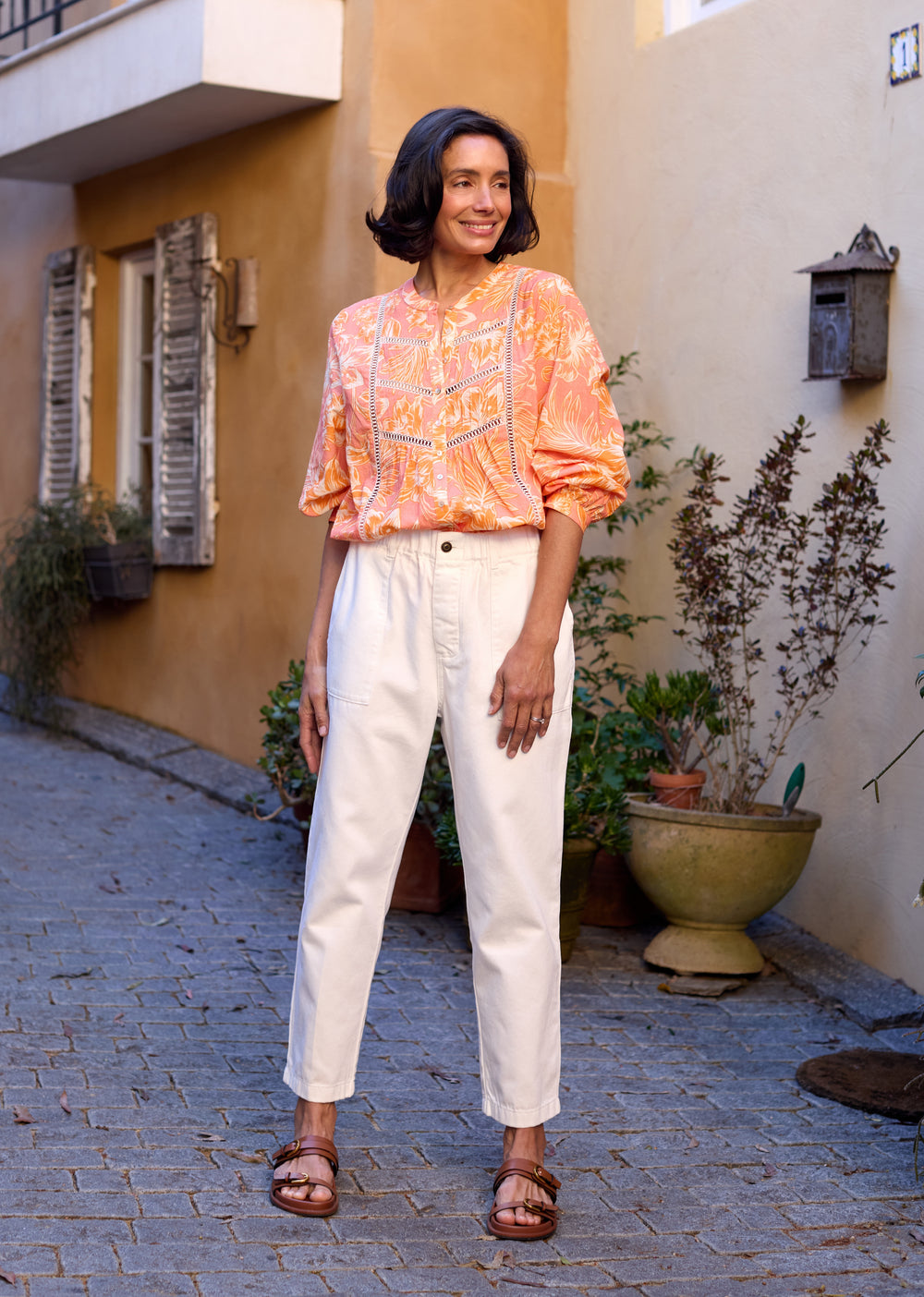 BROOKLYN PANT - WHITE