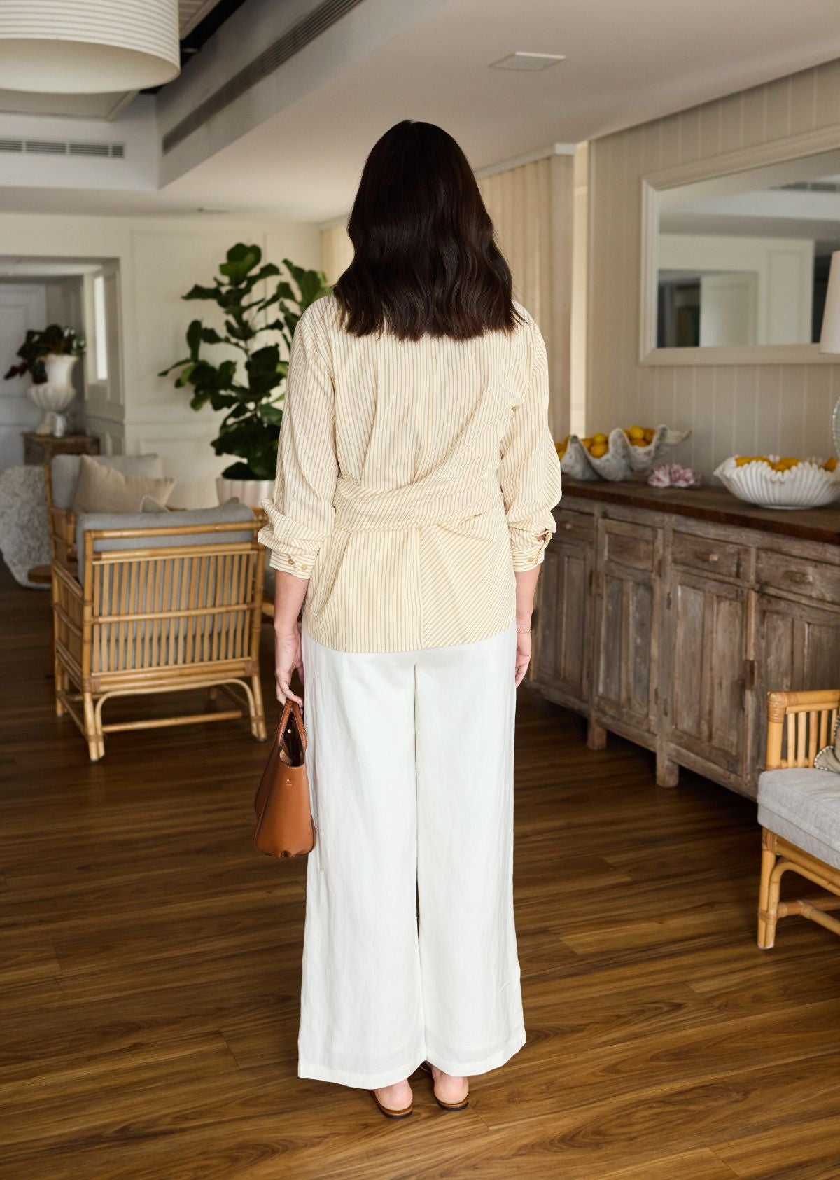 ISADORA SHIRT - OCHRE