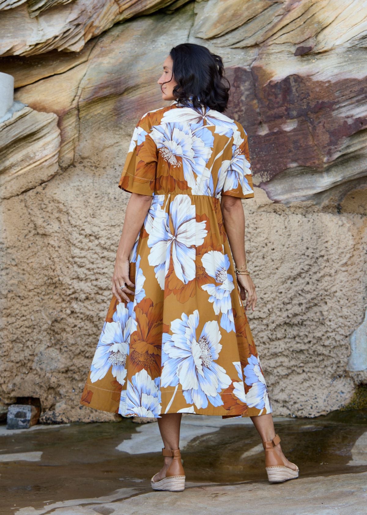 ADELE SHIRTDRESS - MARIPOSA PRINT
