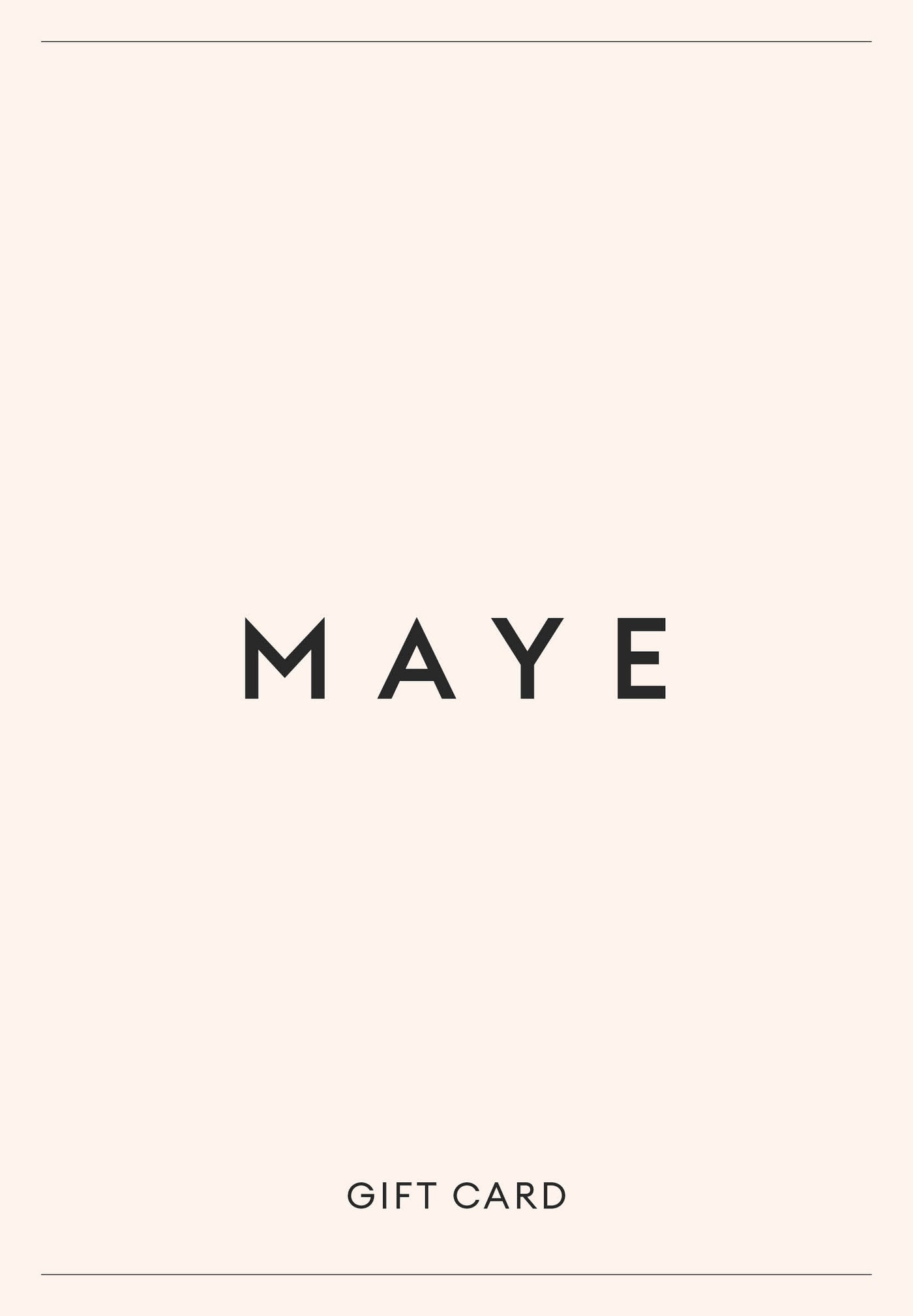 GIFT CARD